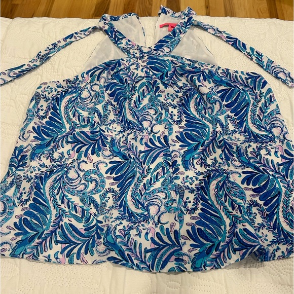 EUC Lilly Pulitzer Halter Rori Top size Large - Picture 3 of 5